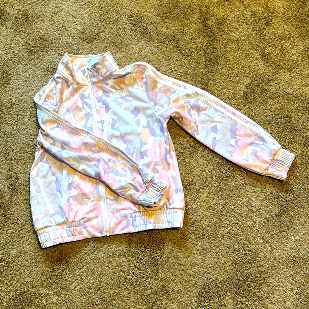 Girls Size 14 Adidas track Jacket.